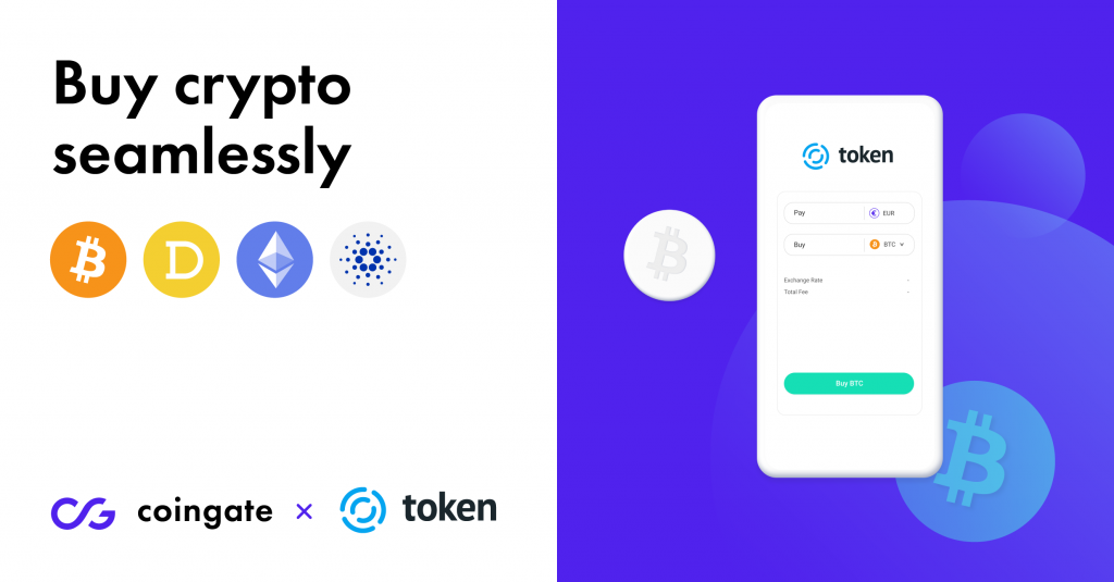 CoinGate به طور رسمی با Token.io همکاری کرد