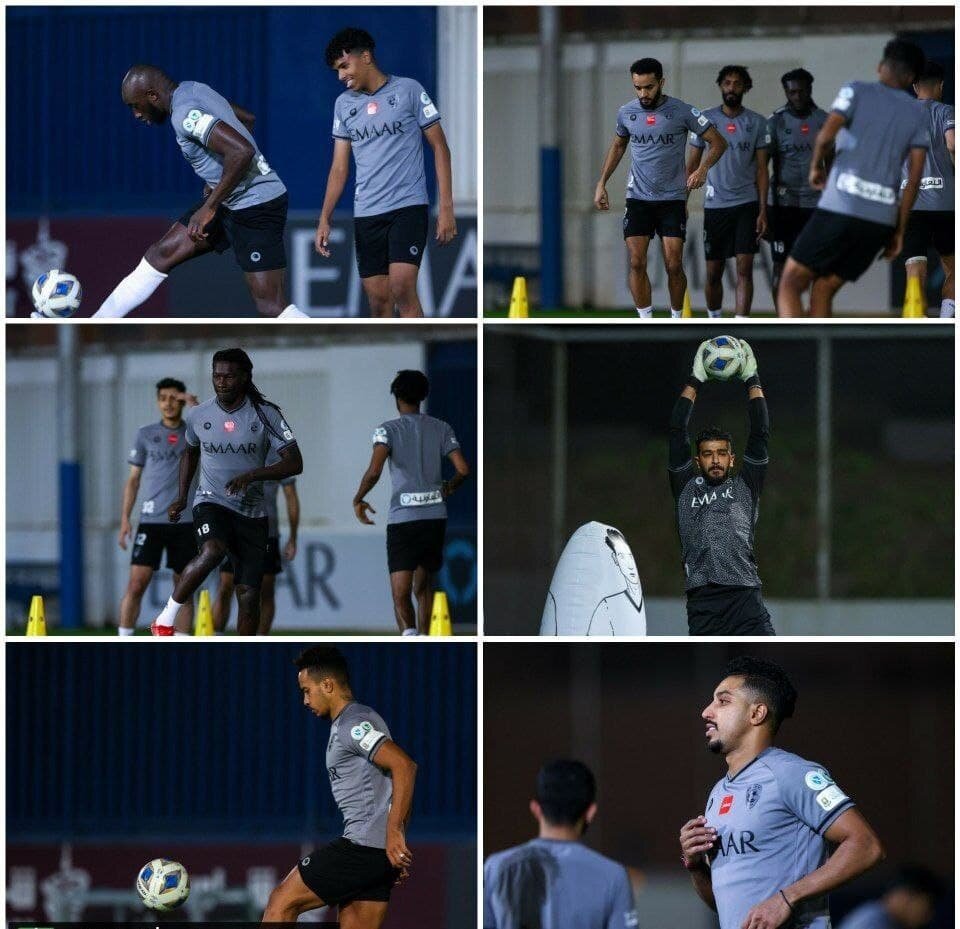 تمرین الهلال قبل از جدال با پرسپولیس/عکس