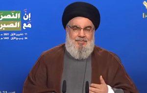 دبیرکل حزب‌الله:میزان استقبال از گازوئیل ایران بیش از حد انتظار بود
