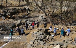 سنگ آسیاب آبی ۷۰۰ ساله همدان با نوسان دما شکسته است