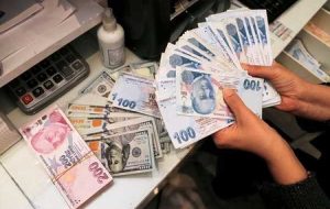 لیر ترکیه پس از اخراج اردوغان به رکورد پایین رسید لیر ترکیه پس از اخراج اردوغان به رکورد پایین رسید