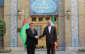 وزیران امور خارجه ایران و ترکمنستان باهم دیدار کردند وزیران امور خارجه ایران و ترکمنستان باهم دیدار کردند