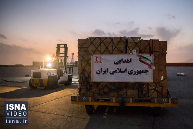 ویدئو / ارسال نخستین محموله کمک‌های بشردوستانه هلال احمر ایران به افغانستان