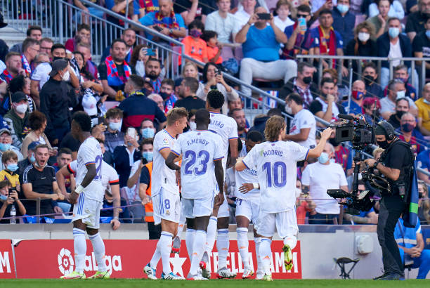 پوکر تاریخی رئال مادرید مقابل بارسا/عکس