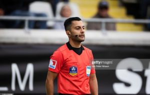 داور ایرانی الاصل در بازی فرانسه/عکس