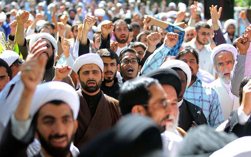 تظاهرات در قم