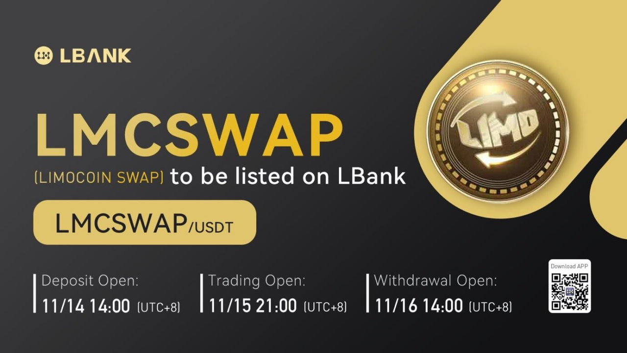 LBank Exchange LMCSWAP را در 15 نوامبر 2021 فهرست خواهد کرد