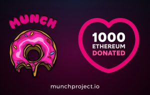 MUNCH رکورد 1000 ETH اهدای خیریه را به دست آورد – بیانیه مطبوعاتی Bitcoin News MUNCH رکورد 1000 ETH اهدای خیریه را به دست آورد – بیانیه مطبوعاتی Bitcoin News