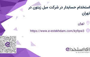 استخدام حسابدار در مبل زیتون در تهران