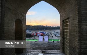 استقرار یگان حفاظت میراث جنب پل‌های تاریخی اصفهان