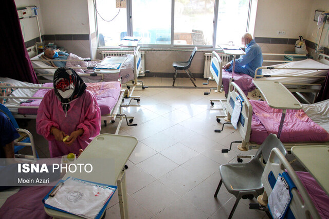 افزایش مختصر بستری ناشی از کرونا در ۲ استان/هنوز نشانه‌ای از ورود به خیز ششم سراسری نیست