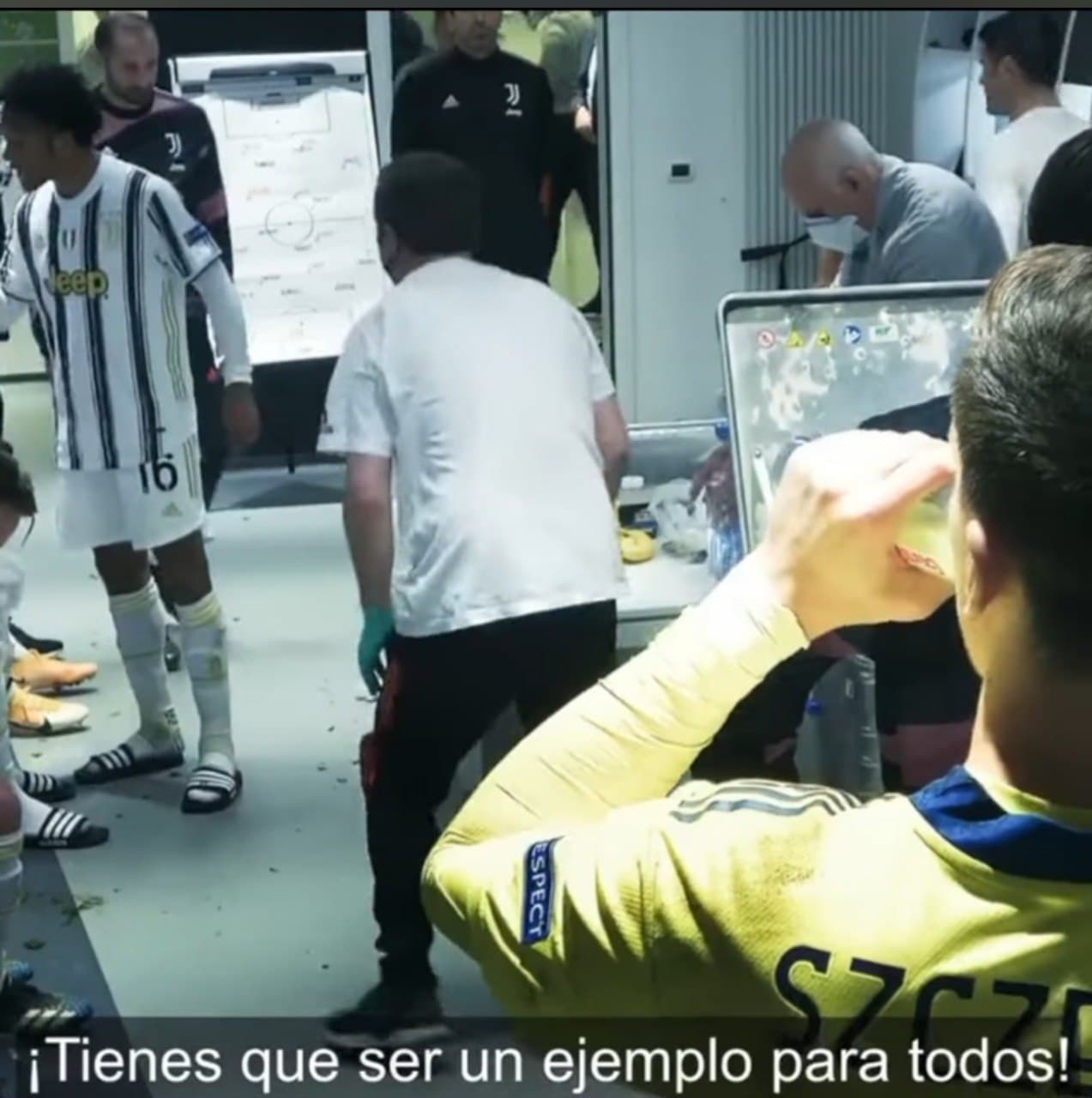 افشاگری در مورد درگیری کریستیانو رونالدو در رختکن یوونتوس/عکس