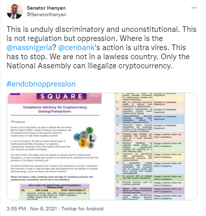 تشدید مبارزه بانک مرکزی نیجریه با معامله گران ارزهای دیجیتال