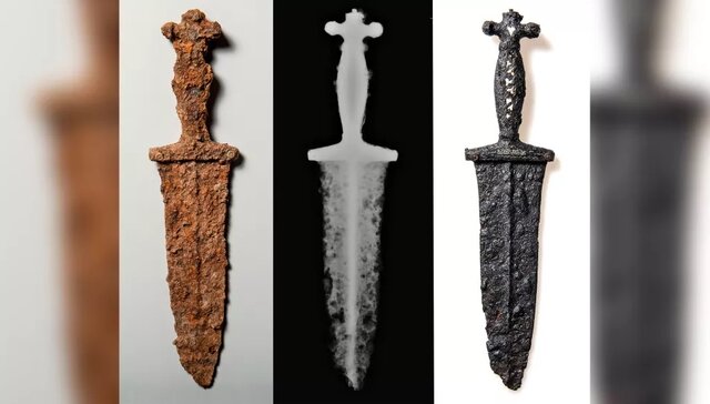 خنجر یک سرباز رومی کشف شد