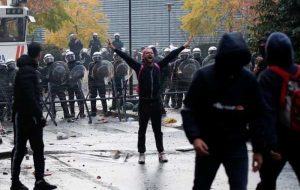 درگیری‌ها در بروکسل در اعتراض به محدودیت‌های ویروس کرونا آغاز شد