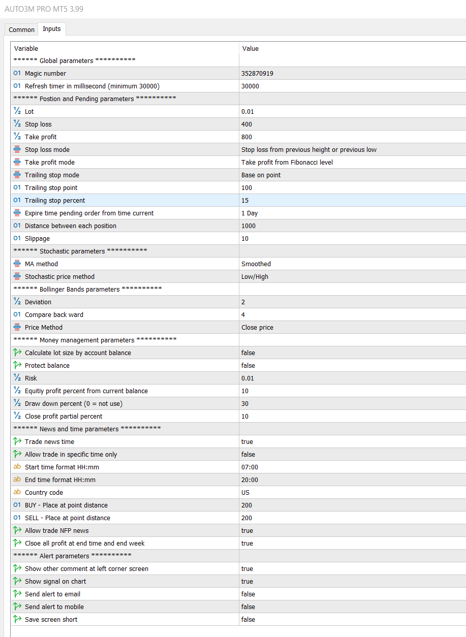 جفت ارز را تنظیم کنید