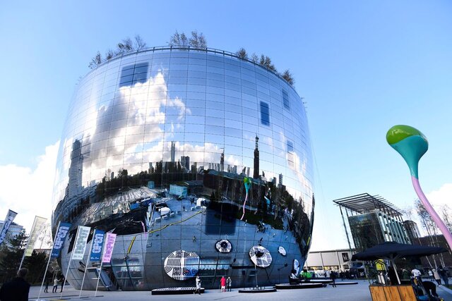 ساختمان شیشه‌ای جای زیرزمین را گرفت