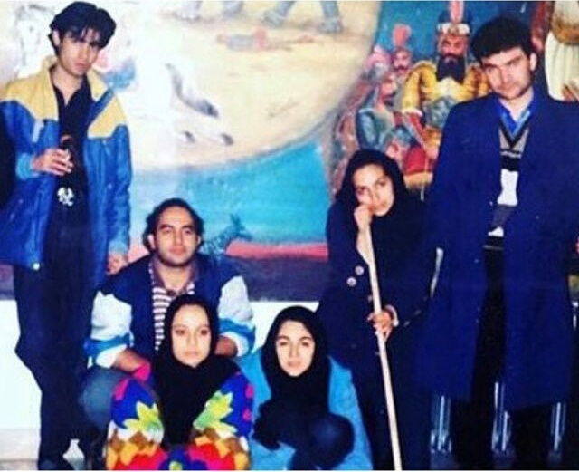 شهاب حسینی، ستاره اسکندری و مهدی سلطانی، ۲۶ سال پیش در دوره دانشجویی/ عکس