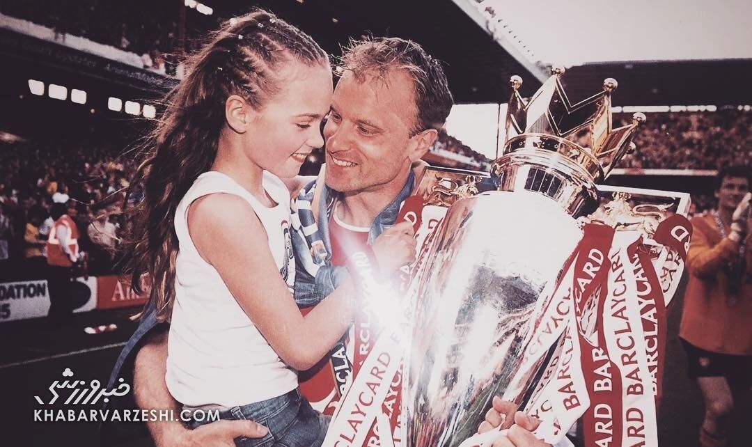 دنیس برگکمپ و دخترش استل