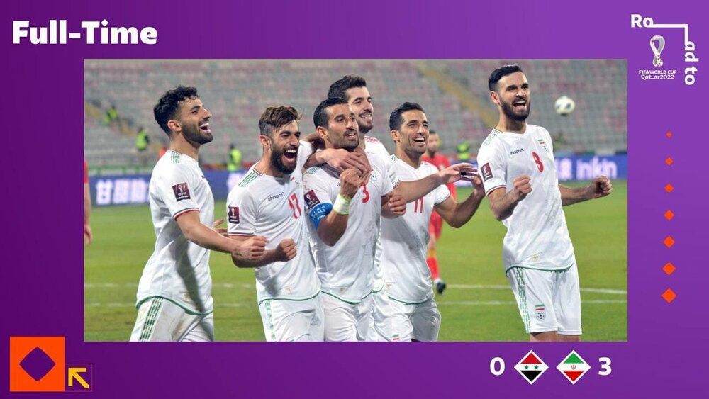 واکنش FIFA و AFC به برد ایران مقابل سوریه/عکس