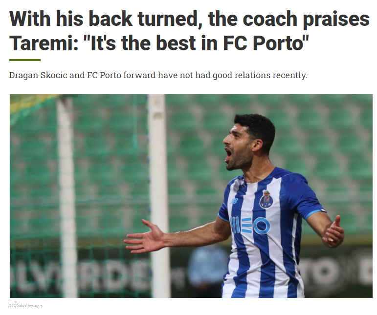 واکنش رسانه پرتغالی به تمجید اسکوچیچ از طارمی/عکس