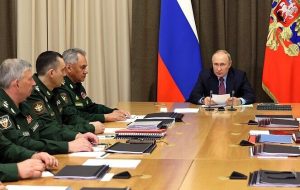 پوتین از تحویل موشک مافوق صوت جدید به ارتش روسیه خبر داد پوتین از تحویل موشک مافوق صوت جدید به ارتش روسیه خبر داد