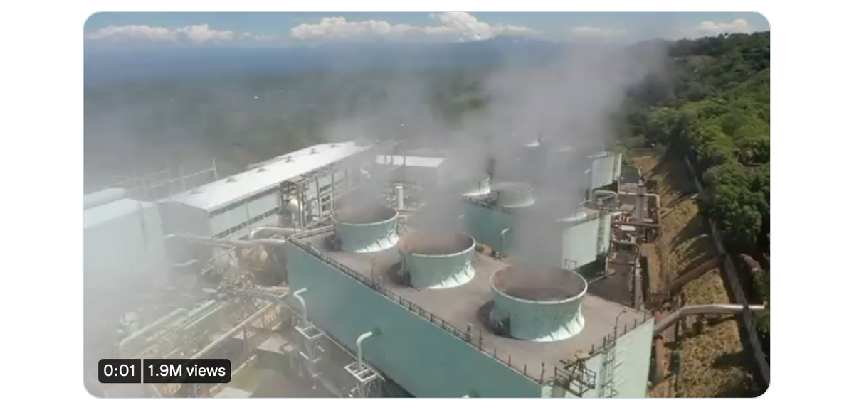 بوم شناس سالوادورایی ادعا می کند که معدن بیت کوین با نیروی آتشفشانی نایب بوکله 