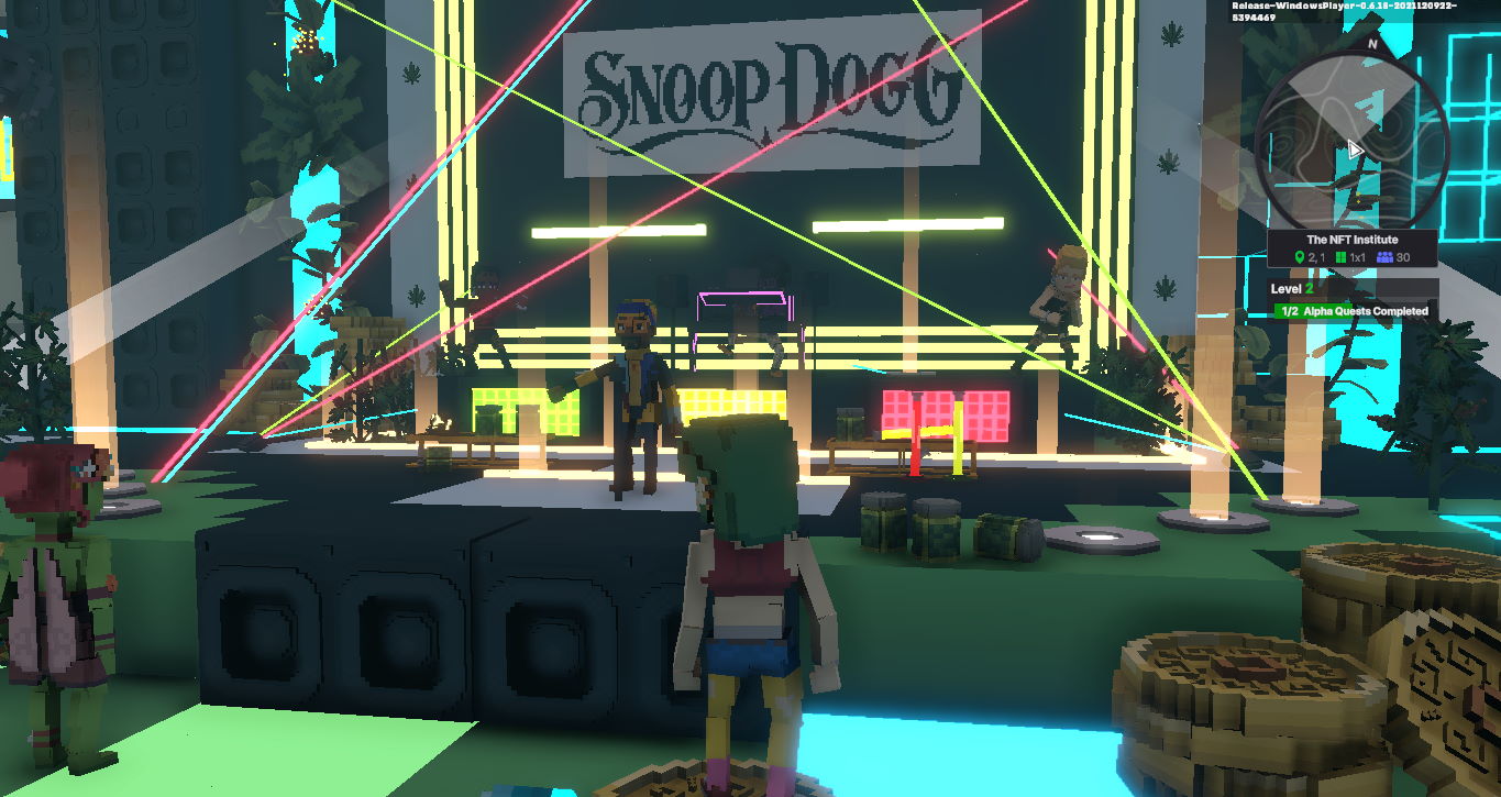 Snoop Dogg، Deadmau5 و NFTs - بررسی بازی Sandbox Alpha