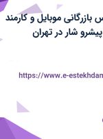 استخدام کارشناس بازرگانی موبایل و کارمند فروش در تامین پیشرو شار در تهران