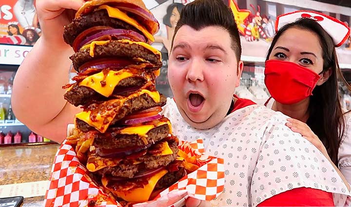 عجیب ترین رستوران های دنیا - رستوران Heart Attack Grill، لاس‌وگاس نوادا