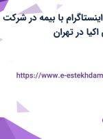 استخدام ادمین اینستاگرام با بیمه در شرکت آرایشی بهداشتی اکیا(OKEEA)-تهران