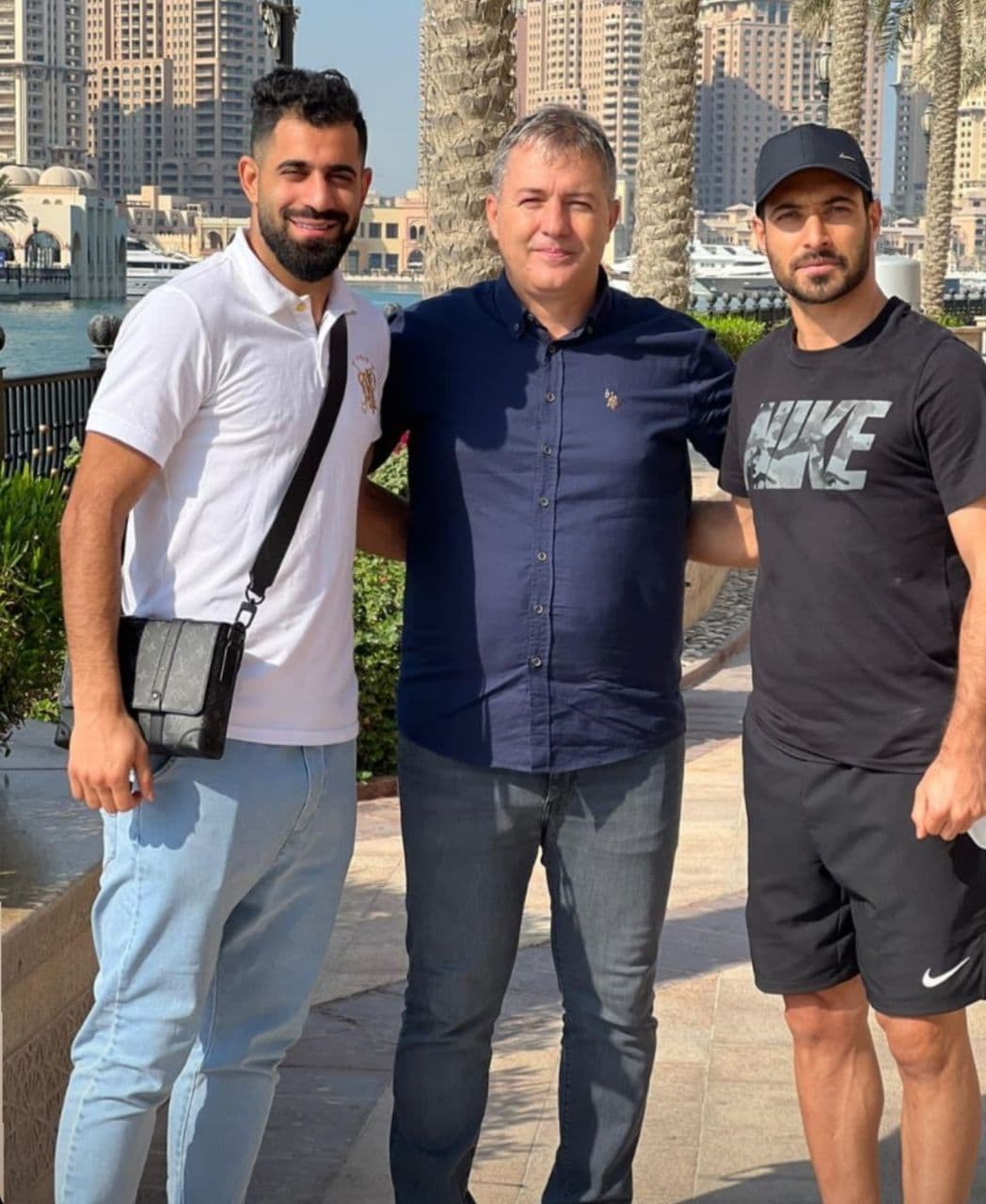 اسکوچیچ به دیدار ملی‌پوشان در قطر رفت/عکس