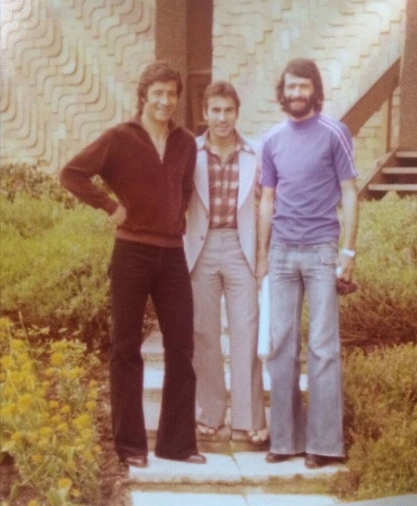 "رسول ریش" در کنار ناصر حجازی/عکس