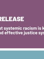 ریشه کن کردن نژادپرستی سیستمیک کلید یک سیستم قضایی عادلانه و موثر است