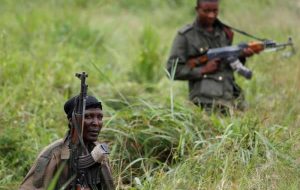 صدها سرباز اوگاندا با گسترش تهاجم وارد کنگو شدند