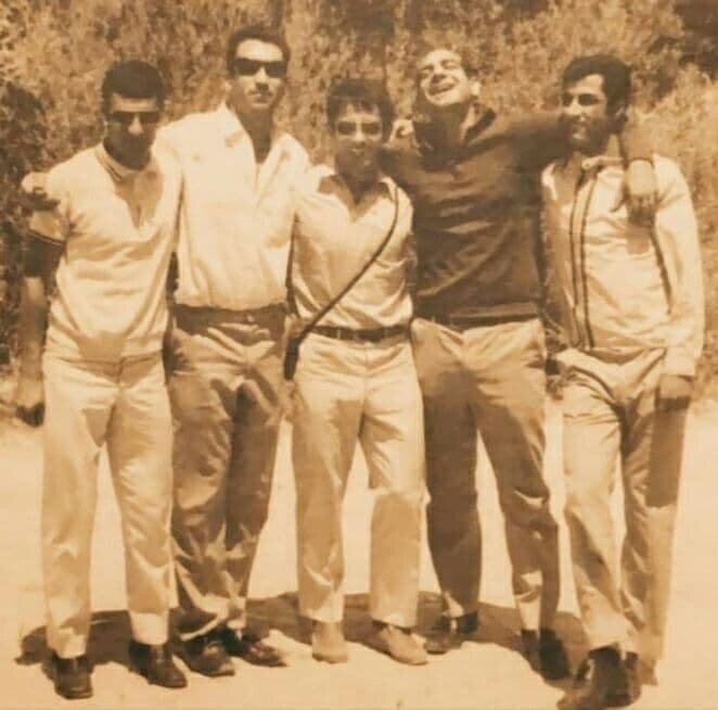 نظامیان فوتبال ایران در یک قاب/عکس