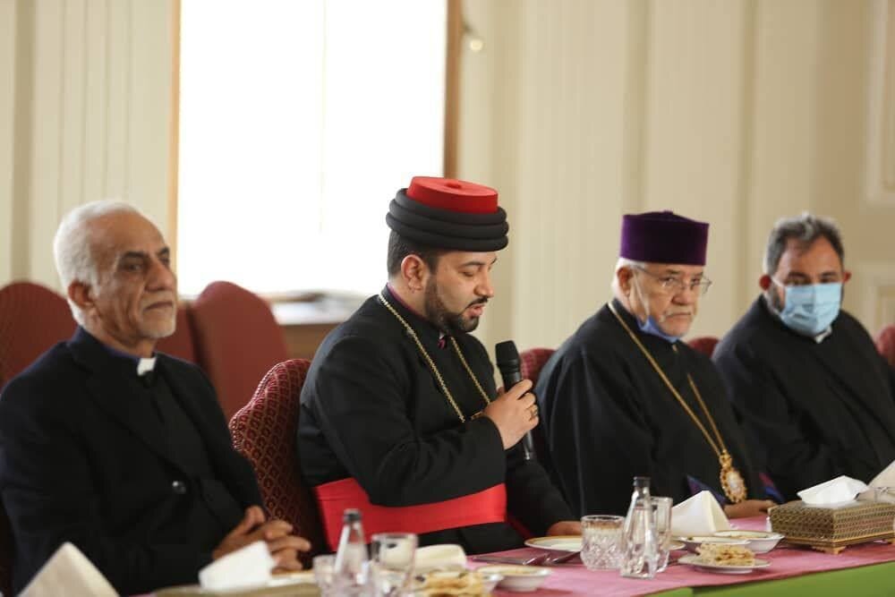 نشست امیرعبداللهیان با رهبران ادیان توحیدی/عکس