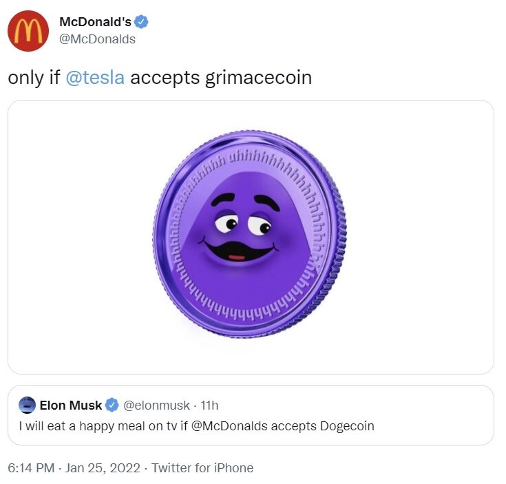 پای مک‌دونالد به دنیای ارز دیجیتال باز شد/ دوج‌کوین در مرکز توجه 