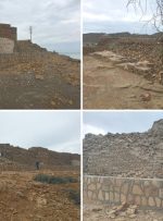 آسیب باران به آثار باستانی «تیس» در چابهار