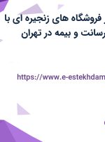 استخدام ویزیتور فروشگاه های زنجیره ای با حقوق ثابت، پورسانت و بیمه در تهران
