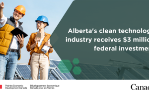 دولت کانادا در صنعت فناوری پاک آلبرتا، Energy Transition Hub سرمایه گذاری می کند