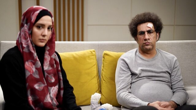 عکس | گریم دیدنی محمد نادری در «تازه وارد»