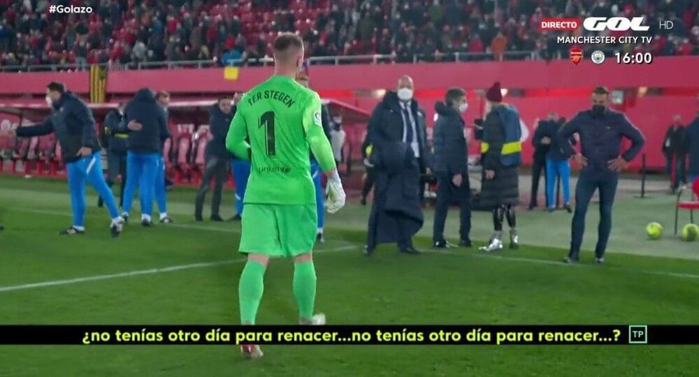 لحظه اعتراض یک مربی به تولد ترشتگن!/عکس