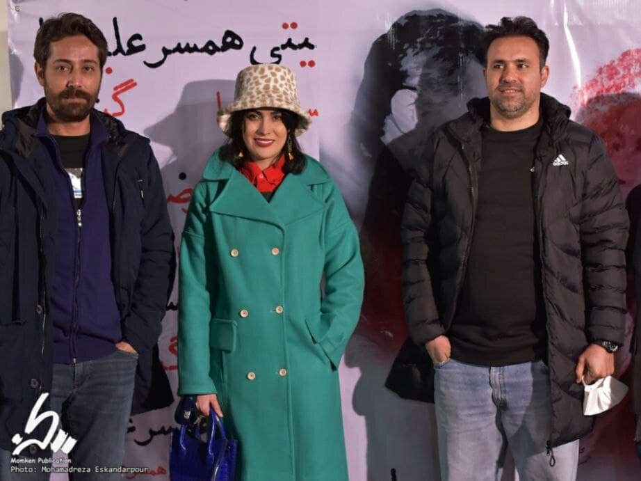 محمد نصرتی، در مراسم فرش قرمز فیلم «گیتی همسر علیرضا»/ عکس 