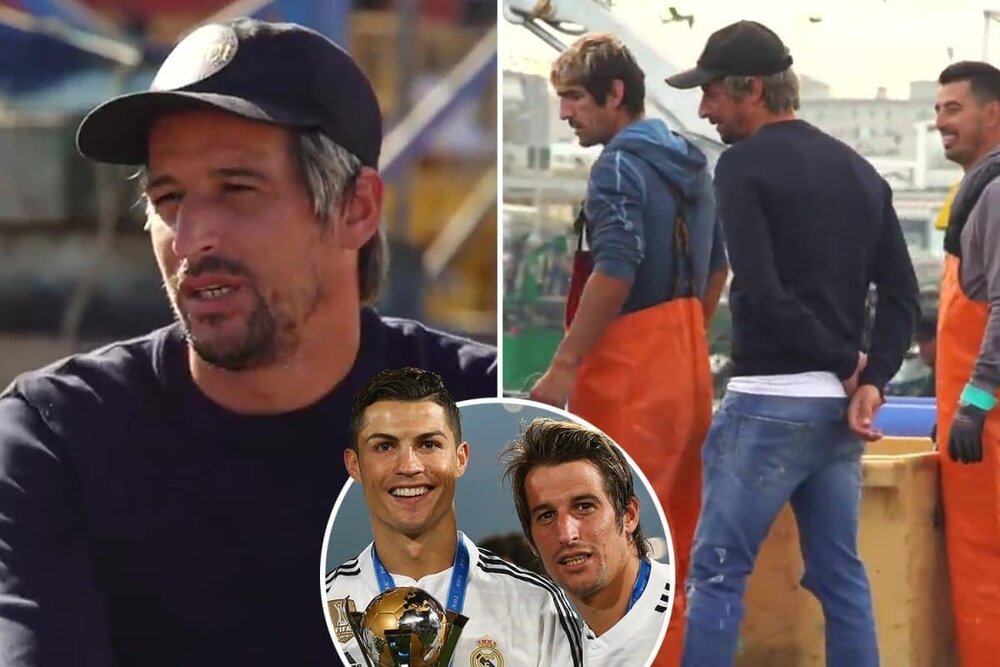  مدافع سابق رئال مادرید ماهی‌گیر شد!/عکس