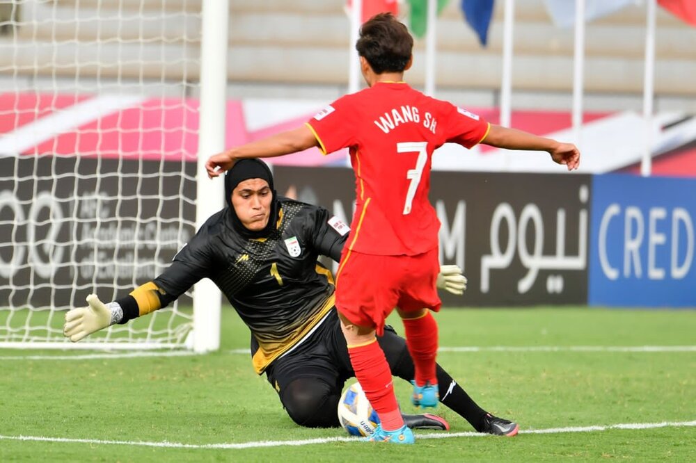 کودایی و ژست جالبی که در بازی با چین گرفت!/عکس