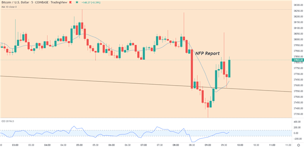 راه اندازی بیت کوین – BTC/USD با مقاومت پس از NFP خوش بینانه مبارزه می کند