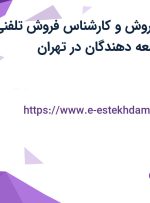 استخدام مدیر فروش و کارشناس فروش تلفنی در انتشارات توسعه دهندگان در تهران