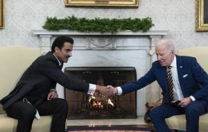 امیر قطر: مذاکراتم با بایدن مفید بود