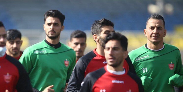 اولین تمرین دروازه‌بان جدید پرسپولیس با شاگردان یحیی/عکس